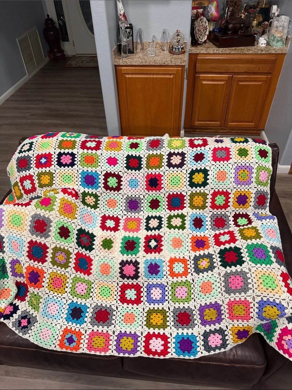 Handmade cozy crochet